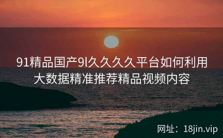 91精品国产9l久久久久平台如何利用大数据精准推荐精品视频内容  第2张