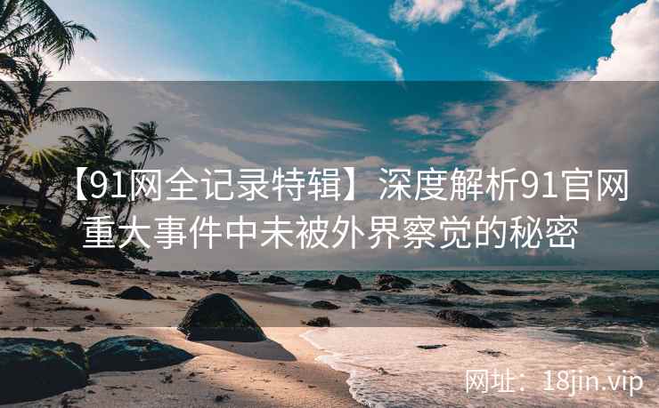 【91网全记录特辑】深度解析91官网重大事件中未被外界察觉的秘密  第2张