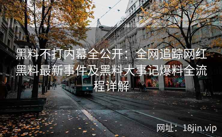 黑料不打内幕全公开：全网追踪网红黑料最新事件及黑料大事记爆料全流程详解  第2张